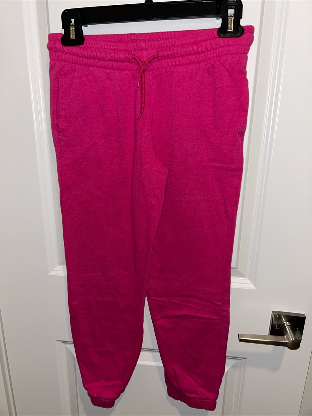 Athletic Works Kids Hot Pink Jogger Sweatpants